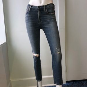 Citizens of Humanity- Rocket Crop High Rise Skinny